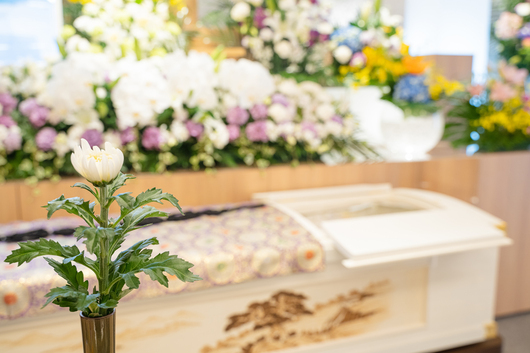 冠婚葬祭 葬儀のイメージ素材