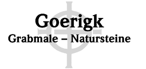 Martin Goerigk Grabmale – Natursteine