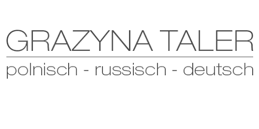 Grazyna Taler – Dolmetscherin & Übersetzerin